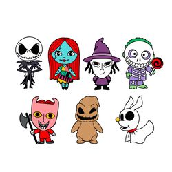 the nightmare before christmas svg png, layered nightmare before christmas svg
