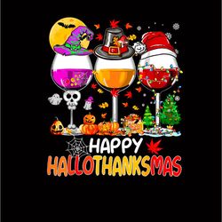 happy hallothanksmas wine glasses png, wine thanksgiving png, wine christmas png, wine hallothanksmas png