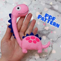 felt dinosaur pattern dinosaur baby decor dino plush pattern kids dinosaur pdf felt pdf pattern felt animals