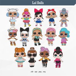 lol dolls | svg digital vector