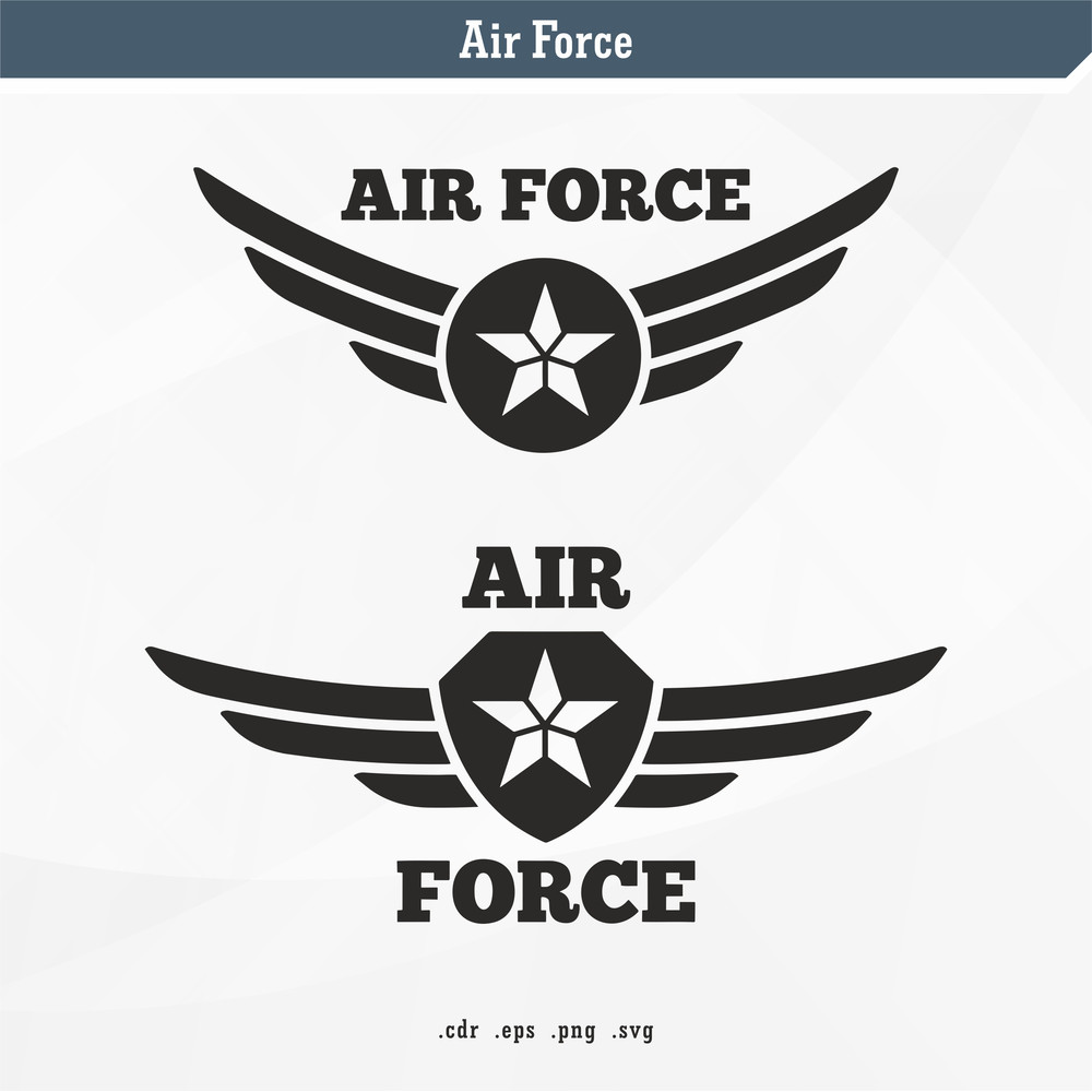 Air Force SVG Digital Vector 0