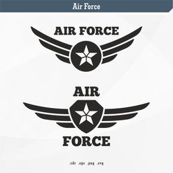 air force | svg digital vector