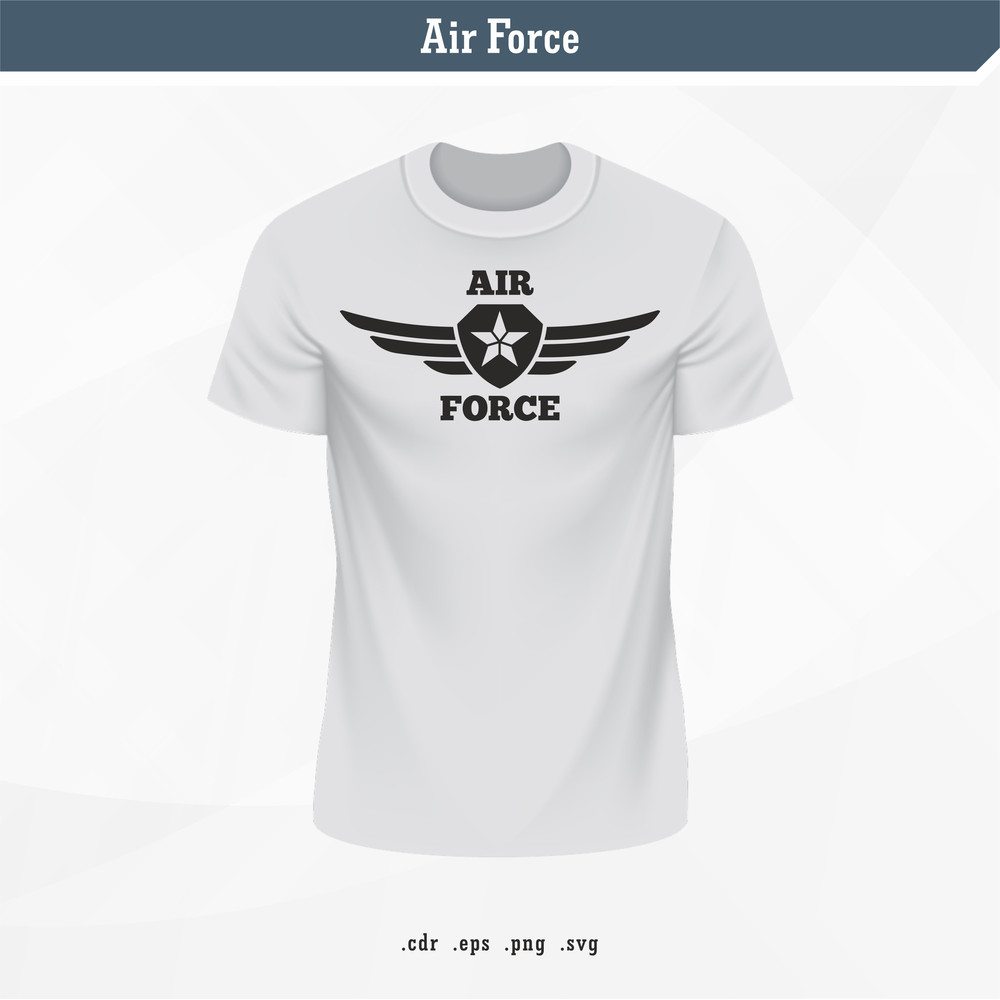Air Force SVG Digital Vector 1