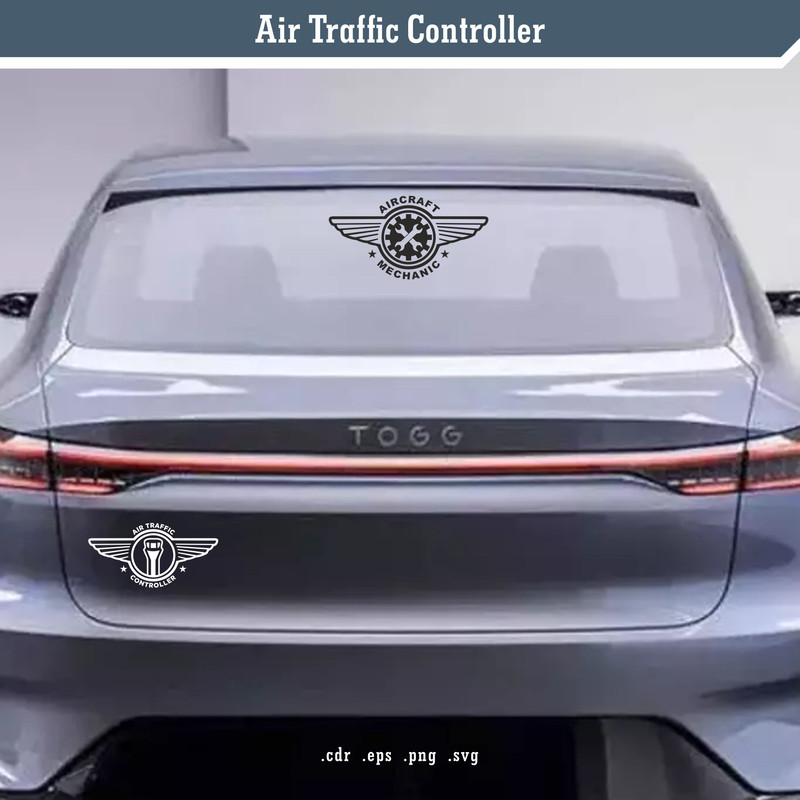 Air Traffic Controller SVG Digital Vector 1