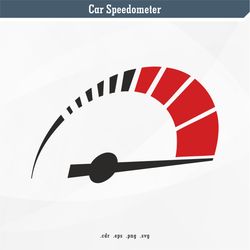 car speedometer | svg digital vector