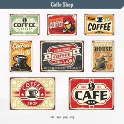 coffee shop | svg digital vector