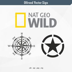 offroad vector sign | svg digital vector