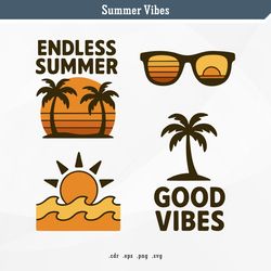 summer vibes | svg digital vector