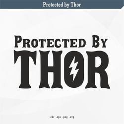 protected by thor | svg digital vector