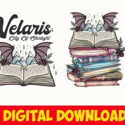 velaris png, velaris city of starlight png, the night court png, sjm merch png, city of starlight sweater, acotar png