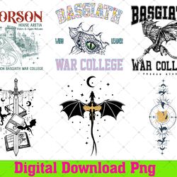 basgiath war college png, violet sorrengail, xaden riorson, fourth wing bundle png, dragon rider png, riders quadrant