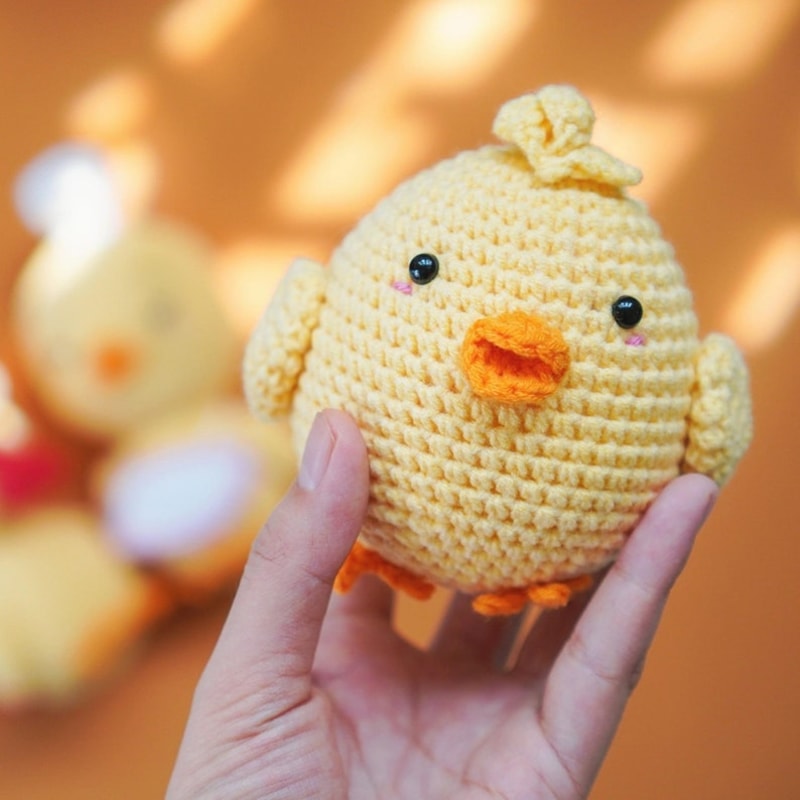 Chicken Family, Amigurumi Crochet Pattern | Inspire Uplift