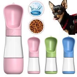2 In 1 Portable Dog Drinking And Feeding Cup | Tophatter's Deals & Discounts