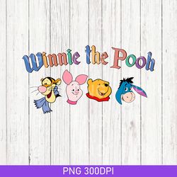 winnie the pooh png, disney winnie the pooh png, the pooh png, winnie the pooh family, the pooh and friends png 300dpi