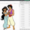 Aladdin Svg Files Aladdin Png Files Vector Png Images SVG Cut File For Cricut Clipart Bundle Pack 1
