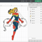 Captain Marvel SVG Files Captain Marvel PNG Files Vector PNG Images SVG Cut File for Cricut Clip