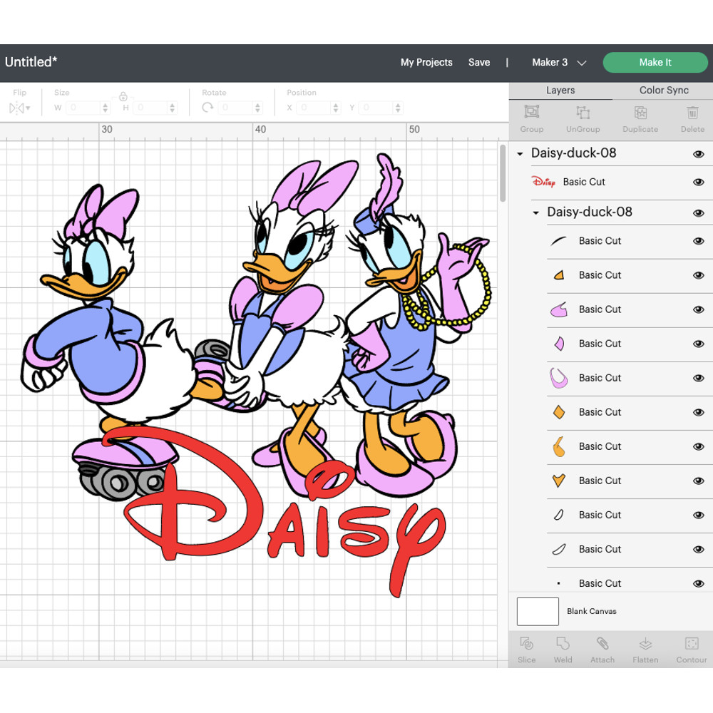 Daisy Duck SVG Files Daisy Duck PNG Files Vector PNG Images SVG Cut File for Cricut Clipart Bund