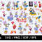 Daisy Duck SVG Files Daisy Duck PNG Files Vector PNG Images SVG Cut File for Cricut Clipart Bund