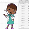 Doc McStuffins SVG Files Doc McStuffins PNG Files Vector PNG Images SVG Cut File for Cricut Clip