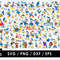 Donald Duck SVG Files Donald Duck PNG Files Vector PNG Images SVG Cut File for Cricut Clipart Bu
