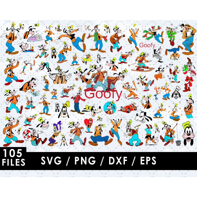 Goofy Name Vector Goofy Svg Files, Goofy Png Files, Vector Png Images, SVG Cut | Inspire ...