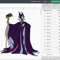 Maleficent SVG Files Maleficent PNG Files Vector PNG Images SVG Cut File for Cricut Clipart Bund