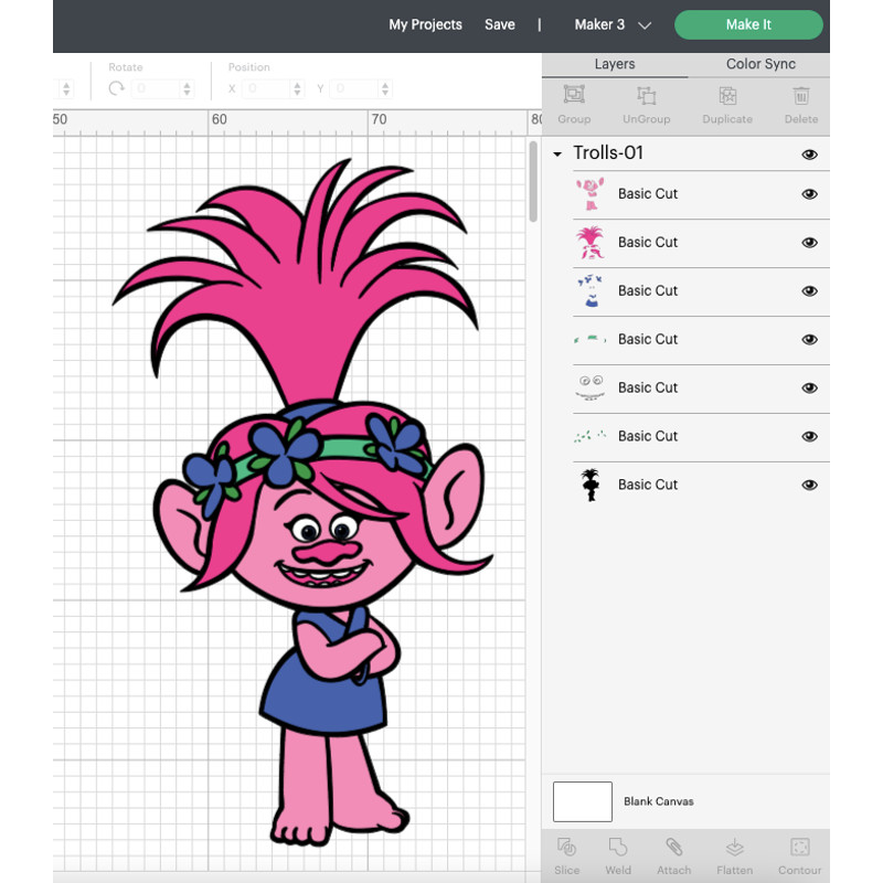 Trolls SVG Files Trolls PNG Files Vector PNG Images SVG Cut File for Cricut Clipart Bundle Pack