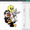 Looney Tunes Baby SVG Files Looney Tunes Baby PNG Files Vector PNG Images SVG Cut Files for Cricu