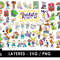 Rugrats SVG Files Rugrats PNG Files Vector PNG Images SVG Cut Files for Cricut Clipart Bundle Pa