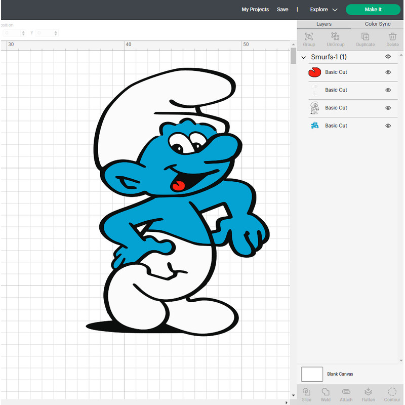 Smurfs SVG Files Smurfs PNG Files Vector PNG Images SVG Cut Files for Cricut Clipart Bundle Pack