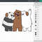 We Bare Bears SVG Files We Bare Bears PNG Files Vector PNG Images SVG Cut Files for Cricut Clipa