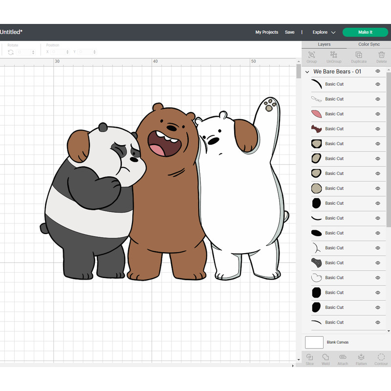 We Bare Bears SVG Files We Bare Bears PNG Files Vector PNG Images SVG Cut Files for Cricut Clipa