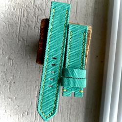 Menthol canvas double rolled strap