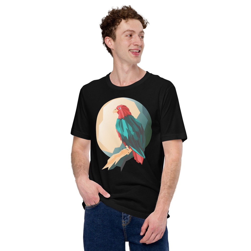 Vintage Eagle Art Unisex Premium Tshirt 18
