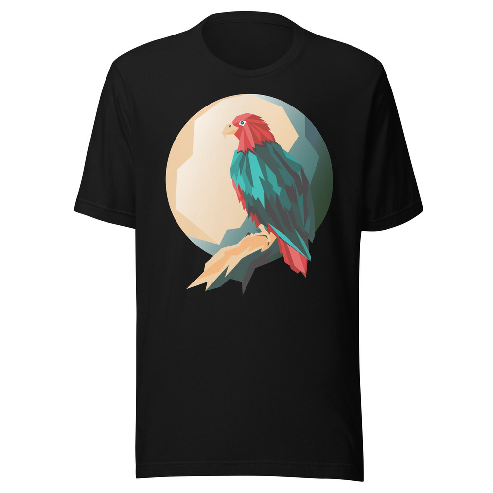 Vintage Eagle Art Unisex Premium Tshirt 0