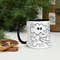 Black And White Graphics Mug With Color Inside 4