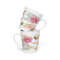 Beauty Of The Flowers Unique Design Floral Latte Mug 4