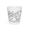 Black And White Graphics Latte Mug 2