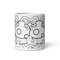 Black And White Graphics 2 White Glossy Mug 7