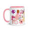 Flowers Mug With Color Inside 5