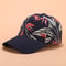 Leaves Printed Baseball Caps for Men Women, Cotton Adjustable Fashion Sun Visor Hat, Unisex Outdoor Summer Cap