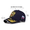 Russian National Emblem Embroidery Baseball Cap Cotton, Adjustable Snapback Outdoor Visor Hat for Men Women Unisex