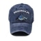 Vintage Embroidery Washed Cotton Shark Dad Hat for Men, Hip Hop Curved Fishing Cap, Summer Fish Snapback Women Baseball