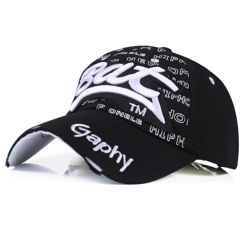 Unisex Summer Baseball Cap Snapback Hats, Hip Hop Curved Brim Gorras, Adjustable Outdoor Travel Sports Hat