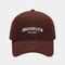 Fashion Breathable Men Baseball Hat Anti-UV Lightweight Peaked Cap, Soft Polyester Sunshade Hat with Embroidered Letter