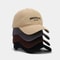 Fashion Breathable Men Baseball Hat Anti-UV Lightweight Peaked Cap, Soft Polyester Sunshade Hat with Embroidered Letter