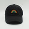 Unisex Adjustable Rainbow Embroidered Baseball Cap, Summer Outdoor Travel Hat, UV Sun Protection Sports Cap