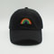 Unisex Adjustable Rainbow Embroidered Baseball Cap, Summer Outdoor Travel Hat, UV Sun Protection Sports Cap