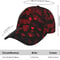 Valentine Day Hearts Baseball Cap, Cute Adjustable Red Hat for Men Women, Fashion Sun Hat for Gifts