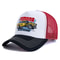 Breathable Mesh Trucker Hat for Men Women, Hot Sale Unisex Summer Cap, Big Truck Embroidered Snapback Outdoor Hat